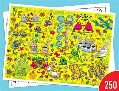 place mat-Bloomin' and Zoomin'