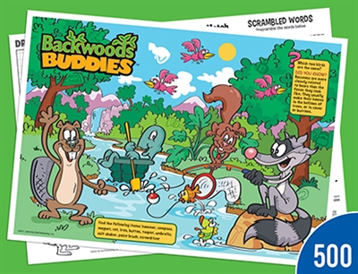 place mat-Backwoods Buddies