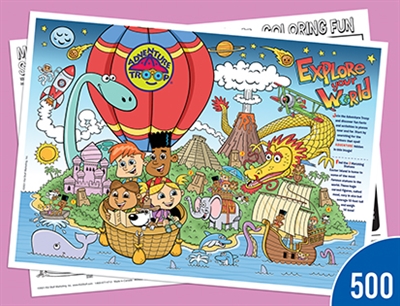 place mat-Adventure Troop