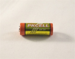 23A Battery - Alkaline - 12vDC - Replacement/Each