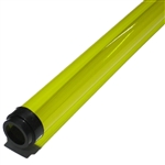 T12 Canary Yellow Fluorescent Tube Colored Safety Sleeve and Guard.  A cheap way to color your life!