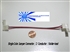 NEW! Flexible LED Strip Solderless Jumper Connector (2 wire) - Single Color Ribbon - 1 piece/ea