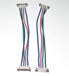 RGB Flexible LED Strip Solderless Jumper Connector (2 wire) - Single Color Ribbon