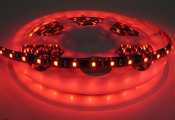 Ruby Red Water Resistant LED Flexible Ribbon Strips | LED Ribbon Tape - Low power consumption, infinite uses.  We manufacture our LED Flexible Ribbon spools and Flex Ribbon Tape to ensure a quality product and the best possible price to you, our customer!