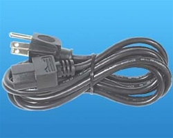 6FT IEC 3 Wire Power Cord - Power Supply Cord