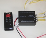 LED Remote Control Unit - 4 Channel, 4 Relay (L/M) - 12vDC | 24 Amp