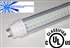LED SMD T8 T10 Tube Light - 1750 Lumens, 4 foot, Natural White, 18 Watt, 290 LED, 90V-277VAC, Clear Lens, Commercial Grade - UL Listed!