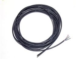 Waterproof RGBW+Common Connecting Jumper Wire - 5 Conductor, RGBW & Black (Common). 22 AWG Gauge Stranded) 25 Foot Roll
