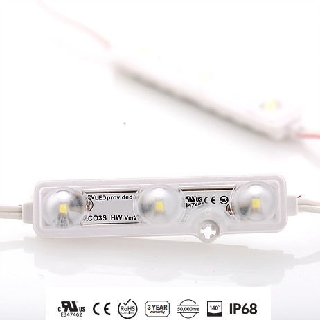 Warm White, LED Module, 12V DC, IP65, 3xSMD2835 – LED OUTLET PR