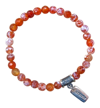 Fire Agate Bracelet ELIMINATE CRAVINGS - zen jewelz