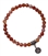 Crackled Fire Agate Bracelet ELEMENT FIRE- zen jewelz