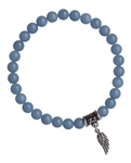 Angelite Bracelet ANGELIC GUIDANCE- zen jewelz