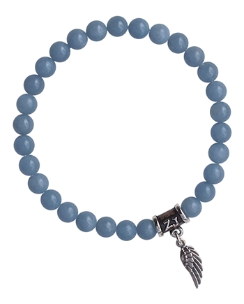 Angelite Bracelet ANGELIC GUIDANCE- zen jewelz