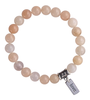 Pink Aventurine Bracelet LOVE BOLDLY - zen jewelz