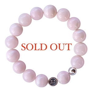 Pink Mangano Calcite Bracelet PURITY - zen jewelz