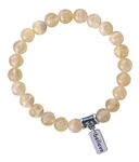 Calcite Bracelet BELIEVE - zen jewelz