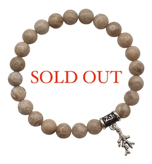 Fossil Sponge Coral Bracelet TRANSFORMATION - zen jewelz