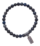 Dumortierite Bracelet OPEN TO CHANGE - zen jewelz