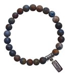 Sunset Dumortierite Bracelet Patience - zen jewelz