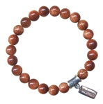 Goldstone Bracelet BE PROTECTED - zen jewelz