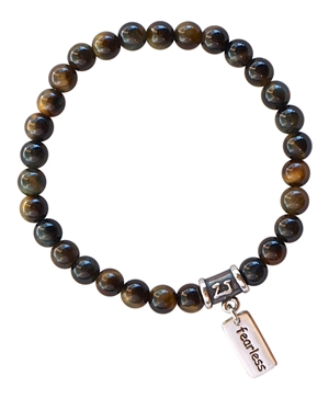 Tiger Eye Bracelet FEARLESS - zen jewelz