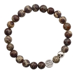 Exotic Astroite Jasper Bracelet UPLIFT YOUR SPIRITS - zen jewelz