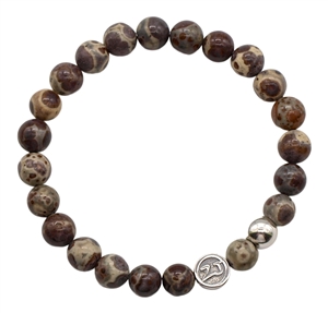 Exotic Astroite Jasper Bracelet UPLIFT YOUR SPIRITS - zen jewelz