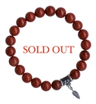 Red Poppy Jasper Bracelet INSPIRATION - zen jewelz