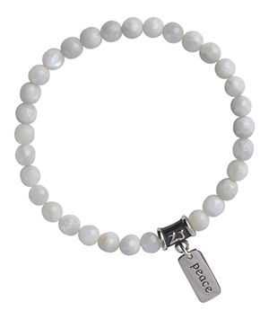 Moonstone Bracelet BREATHE - zen jewelz