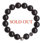 Black Obsidian Bracelet EXPLORE - zen jewelz