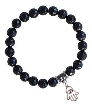 Onyx Bracelet BE POSITIVE - zen jewelz