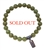 Peridot Bracelet RELEASE NEGATIVE PATTERNS - zen jewelz