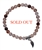 Cherry Quartz Bracelet OPEN HEART - zen jewelz