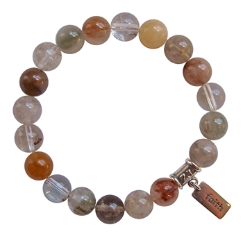 Rutilated Quartz Bracelet SPIRITUAL GROWTH - zen jewelz