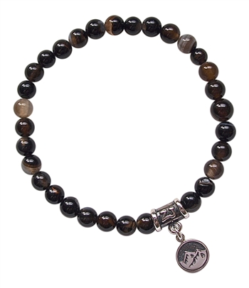 Sardonyx Bracelet ELEMENT EARTH -zen jewelz