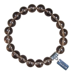 Smokey Quartz Bracelet BELIEVE - zen jewelz