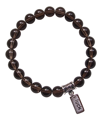 Smokey Quartz Bracelet FEELIN' LUCKY - zen jewelz