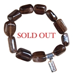 Smokey Quartz Bracelet RADIATION HEALING - zen jewelz