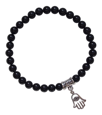 Black Tourmaline Bracelet GOOD JUJU - zen jewelz