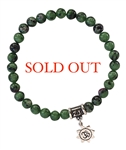 Ruby Zoisite Bracelet LIFE FORCE - zen jewelz