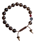 Smokey Quartz Bracelet BE STRONG - zen jewelz