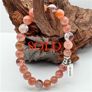 One of a Kind Bracelet Sunstone - zen jewelz