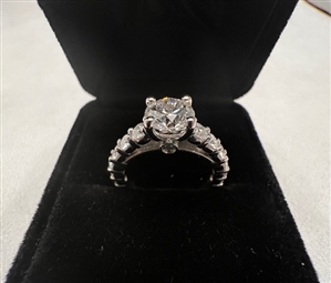 Certified Lab Grown Diamond Engagement Ring