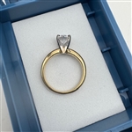 Certified Lab Grown Diamond Engagement Ring