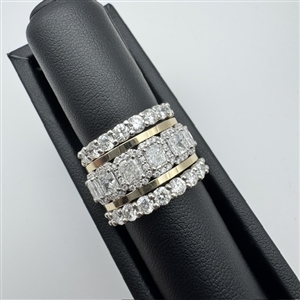 Custom Lab Grown Diamond Ring Stack