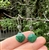 One of a kind Emerald Gemstone Earrings - zen jewelz