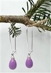 One of a kind Phosphosiderite Gemstone Earrings - zen jewelz