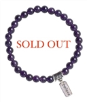 Amethyst Bracelet YOUR SOUL IS YOUR GUIDE - zen jewelz