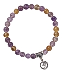 Ametrine Bracelet AT PEACE - zen jewelz