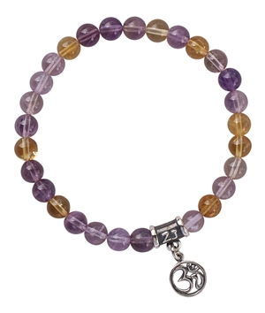 Ametrine Bracelet AT PEACE - zen jewelz